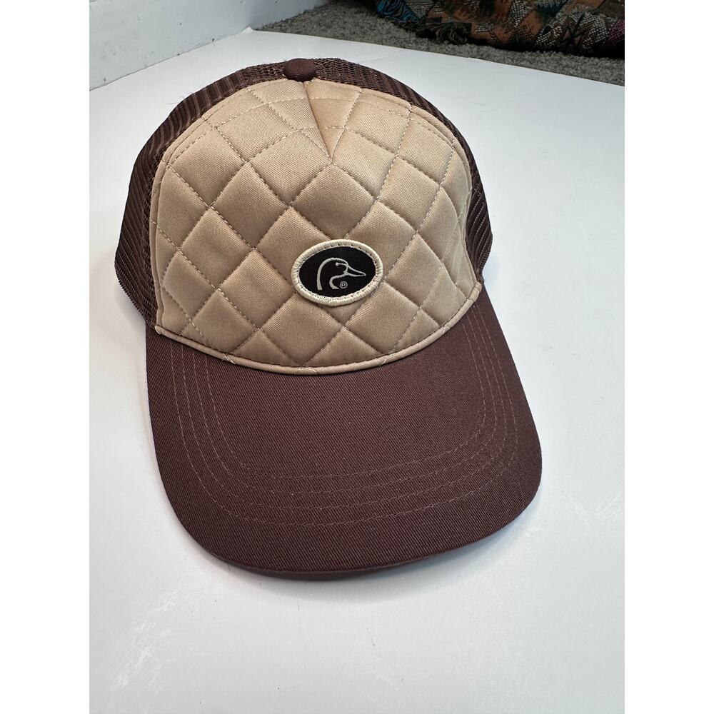 Ducks Unlimited Brown Quilted Hat